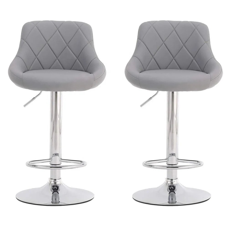 Ghế Bar Lưng Bọc Da Nhập Khẩu Hiện Đại - QB17