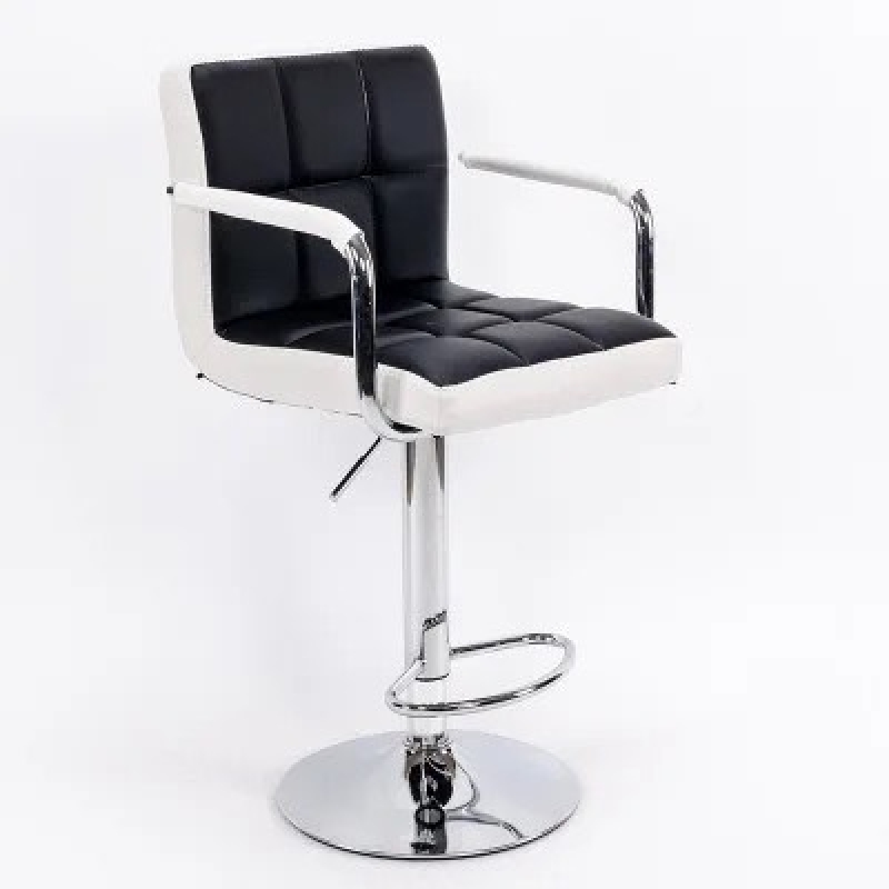 Ghế Bar Bọc Da Lưng Vuông Có Tay - QB19