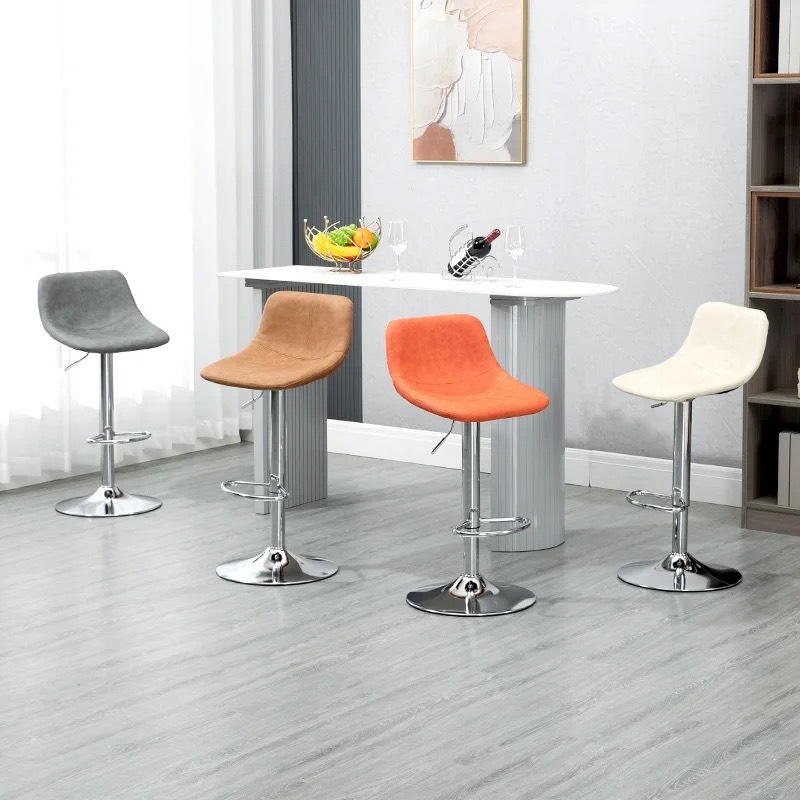 Ghế Bar Lưng Da Chân Nâng Hạ Đa Năng - QB26