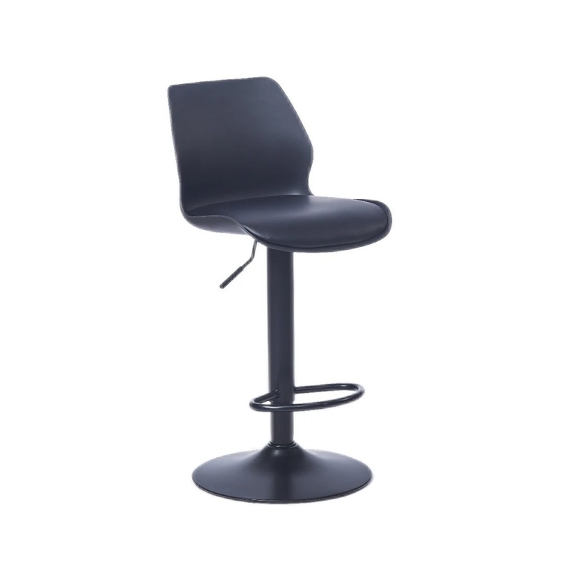 Ghế Bar Lưng Nhựa Mặt Nệm Xoay 360 Độ - QB31