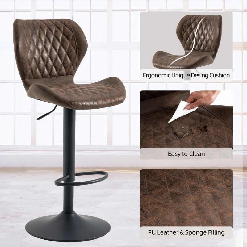 Ghế Bar Chân Trụ Tăng Giảm Đa Năng - QB36