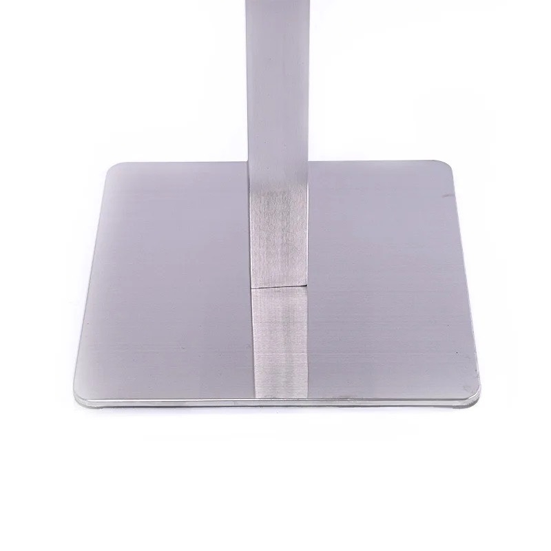Phụ Kiện Chân Bàn Đế Vuông INOX - PK2