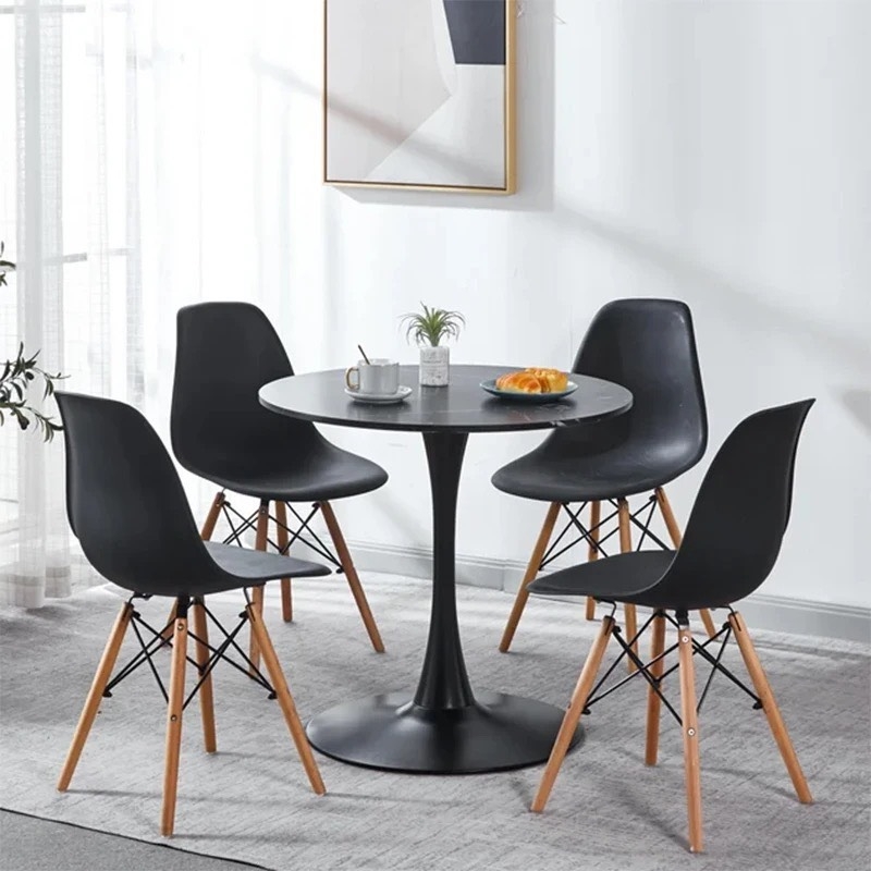 Bàn Cafe Tiếp Khách Tulip Chân Sắt Hiện Đại - BCF17