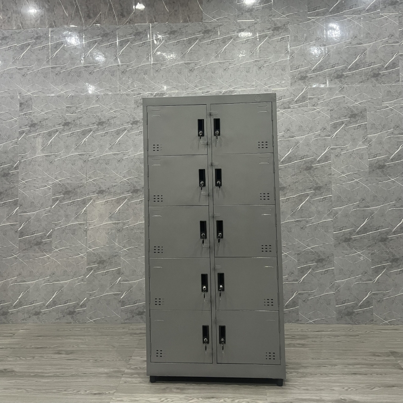  Tủ Locker Sắt 10 Ngăn 2 Khoang - TLK32