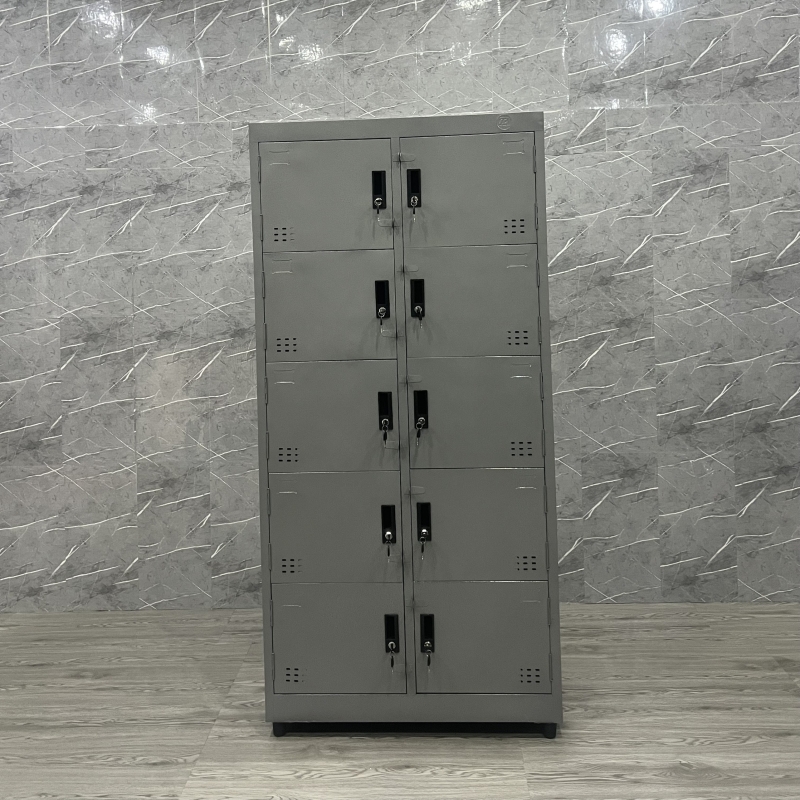  Tủ Locker Sắt 10 Ngăn 2 Khoang - TLK32
