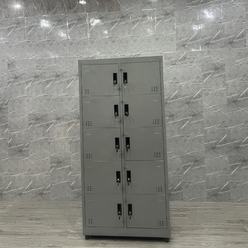  Tủ Locker Sắt 10 Ngăn 2 Khoang - TLK32