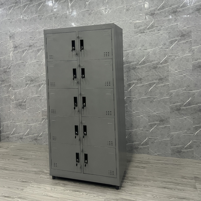  Tủ Locker Sắt 10 Ngăn 2 Khoang - TLK32