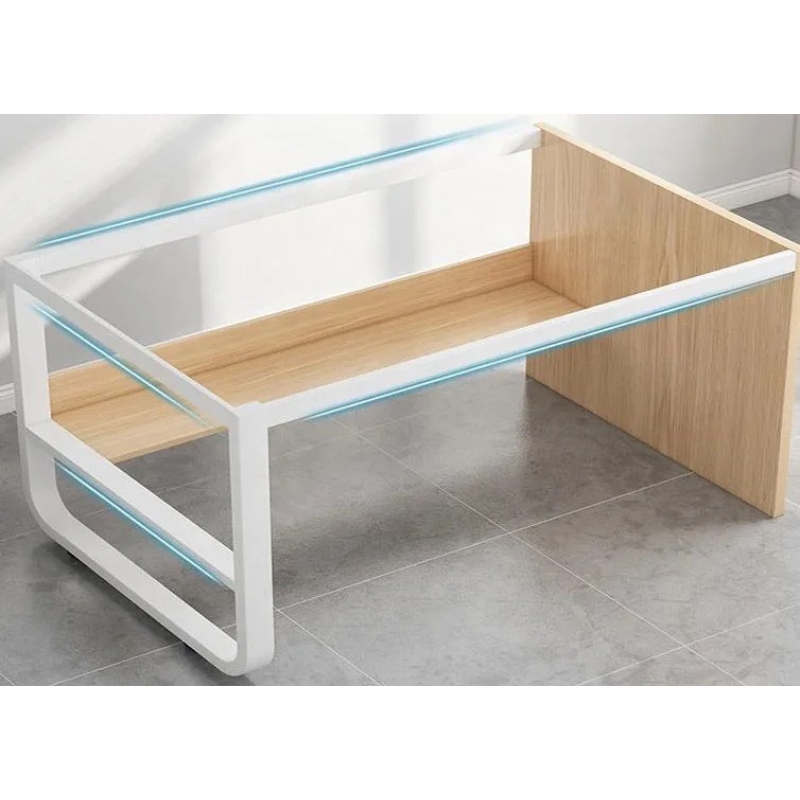 Bàn Làm Việc Hộc IKEA Chân Sắt - BLV48