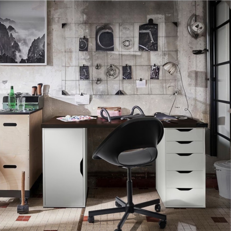 Bàn Làm Việc IKEA 2 Hộc - IK4