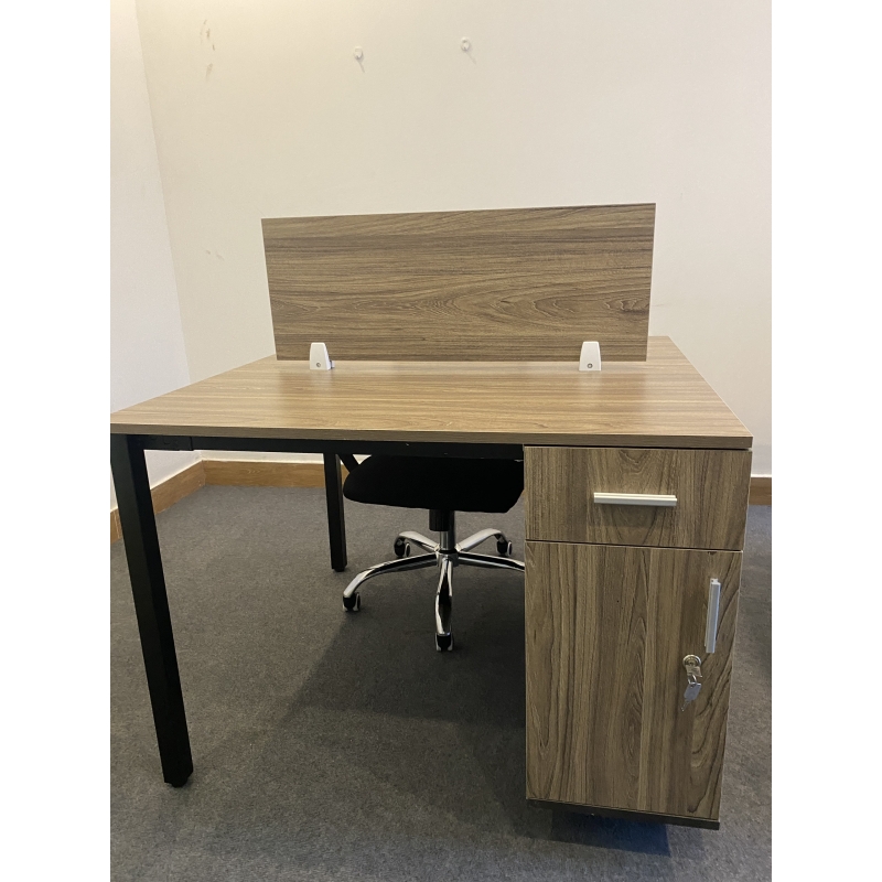 Cụm Bàn Làm Việc Gỗ MDF 2 Người - BC2