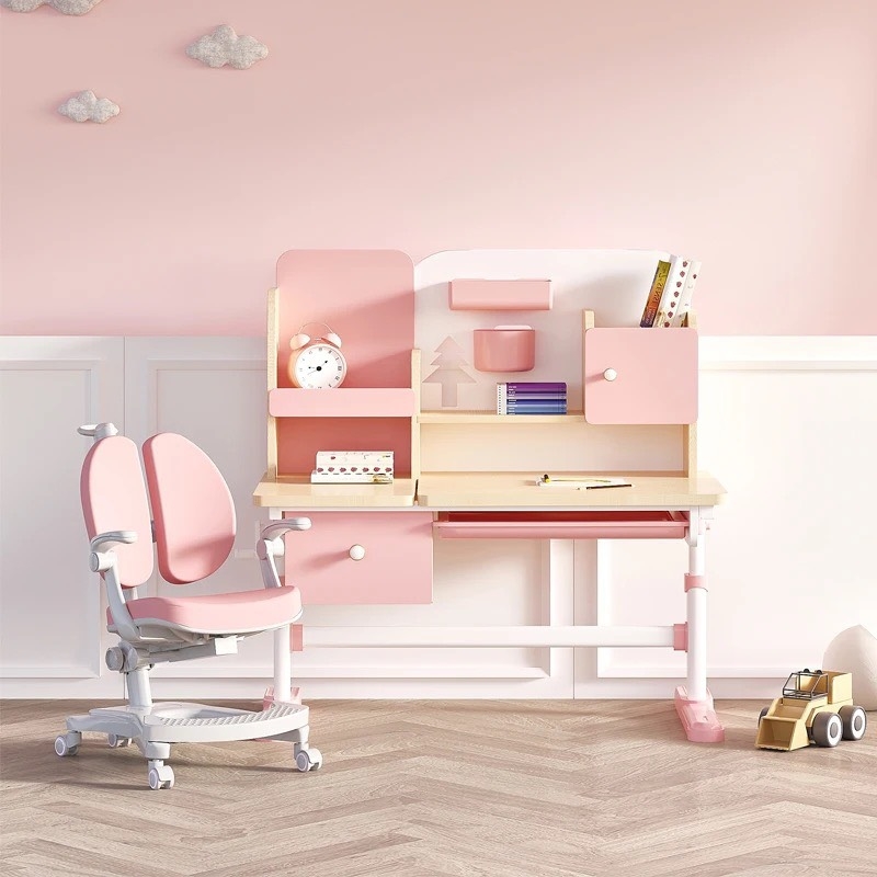 Bàn Học Sinh Kèm Giá Sách Tiện Lợi - BGHS9