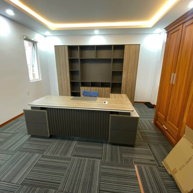 Bàn Giám Đốc Chữ L 2 Hộc - BGĐ27