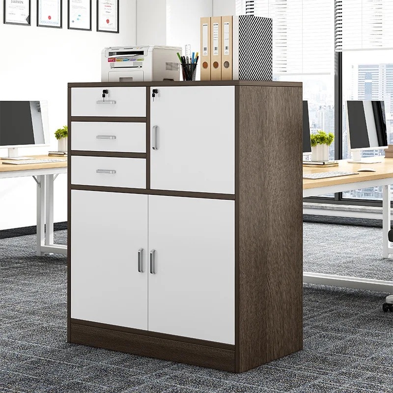 Tủ Tài Liệu Gỗ Thấp Nhiều Ngăn Đa Năng - THS229