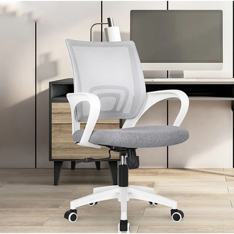 Ghế Xoay Văn Phòng Nâng Hạ Gật Gù Khung Trắng - GX20