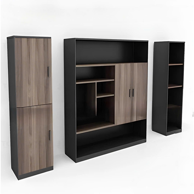Tủ Tài Liệu Gỗ Kệ Trưng Bày Phòng Giám Đốc - THS250