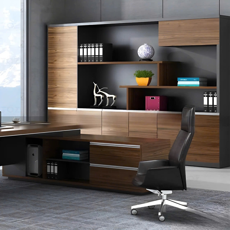 Tủ Tài Liệu Gỗ Phòng Giám Đốc Đẹp - THS251