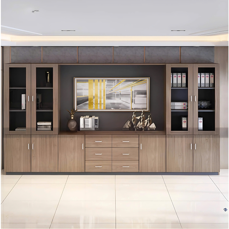 Tủ Tài Liệu Gỗ Phòng Chủ Tịch Sang Trọng - THS252