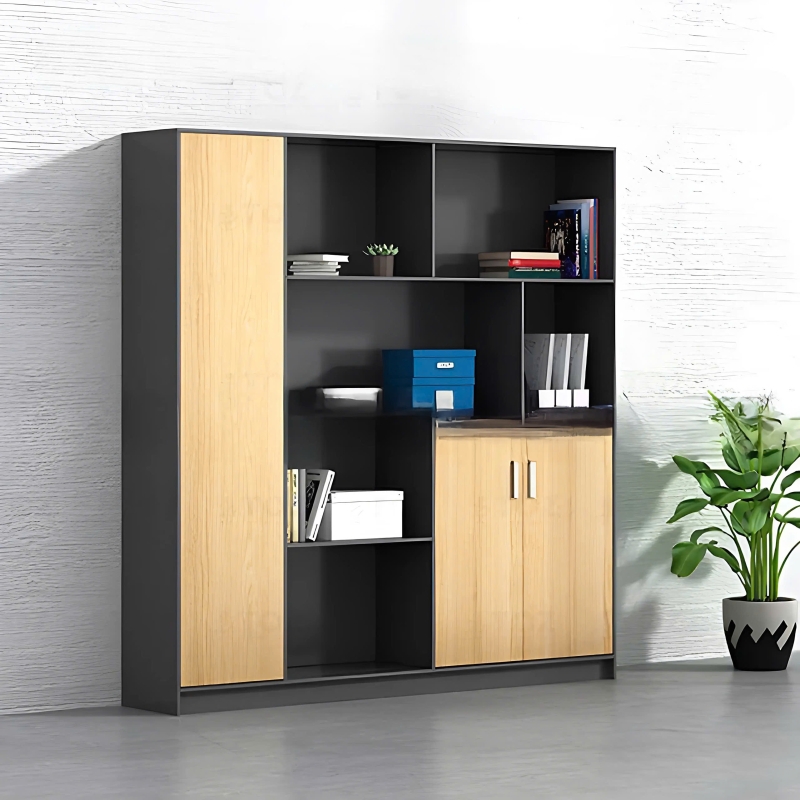 Tủ Tài Liệu Gỗ Hiện Đại 2m - THS253