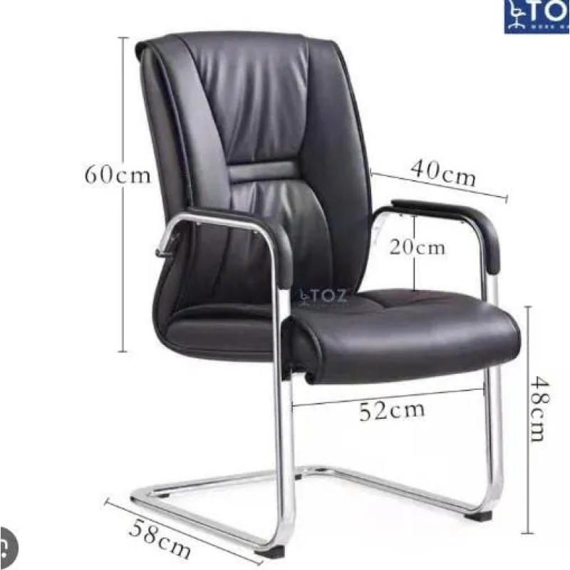 Ghế Văn Phòng Chân Quỳ Bọc Da Cao Cấp - GQ12